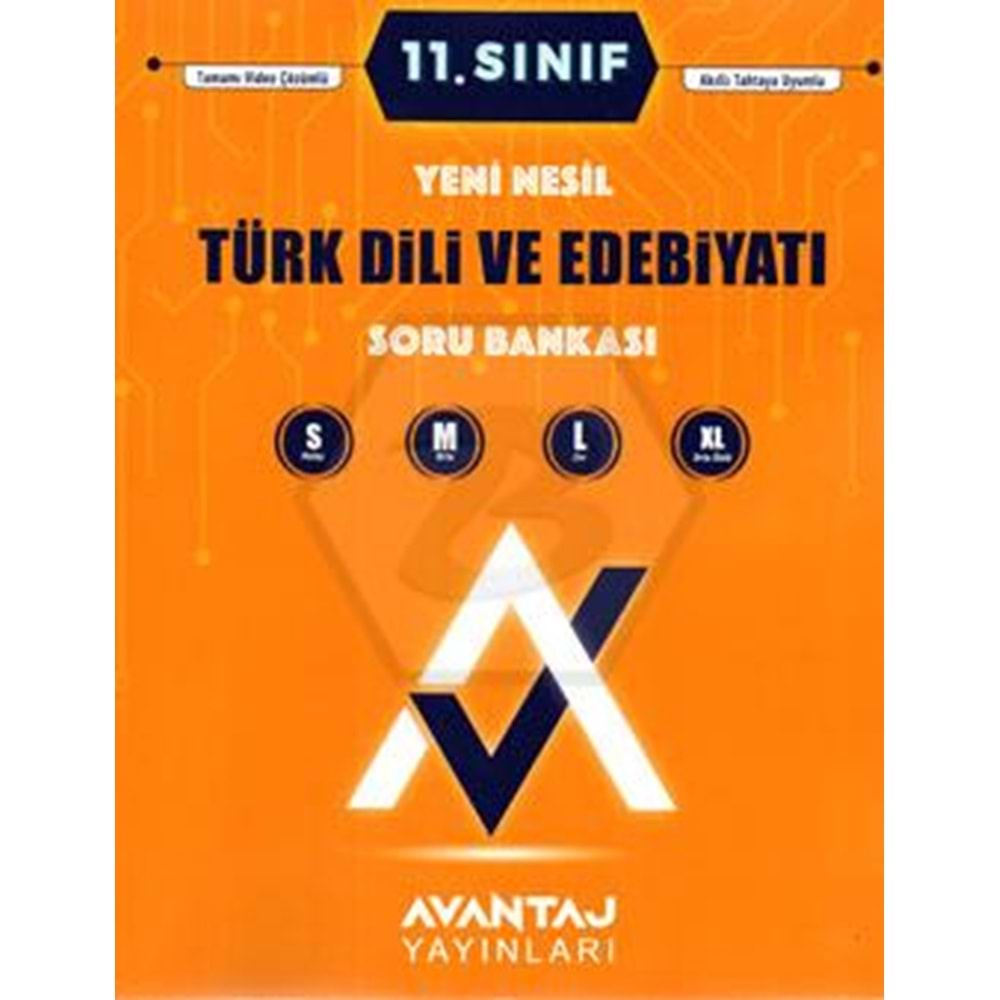 Avantaj 11. Sınıf Soru Bankası Türk Dili ve Edebiyatı