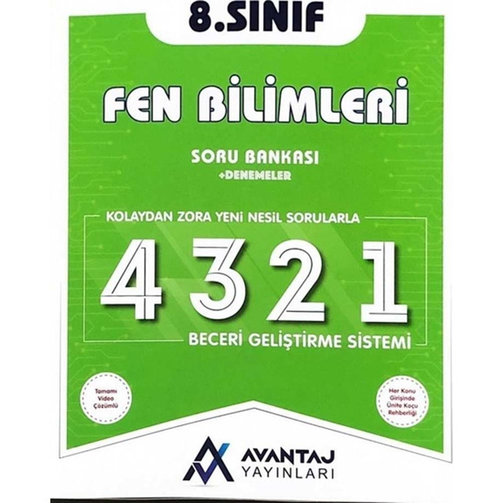 Avantaj 8. Sınıf Fen Bilimleri Soru Bankası