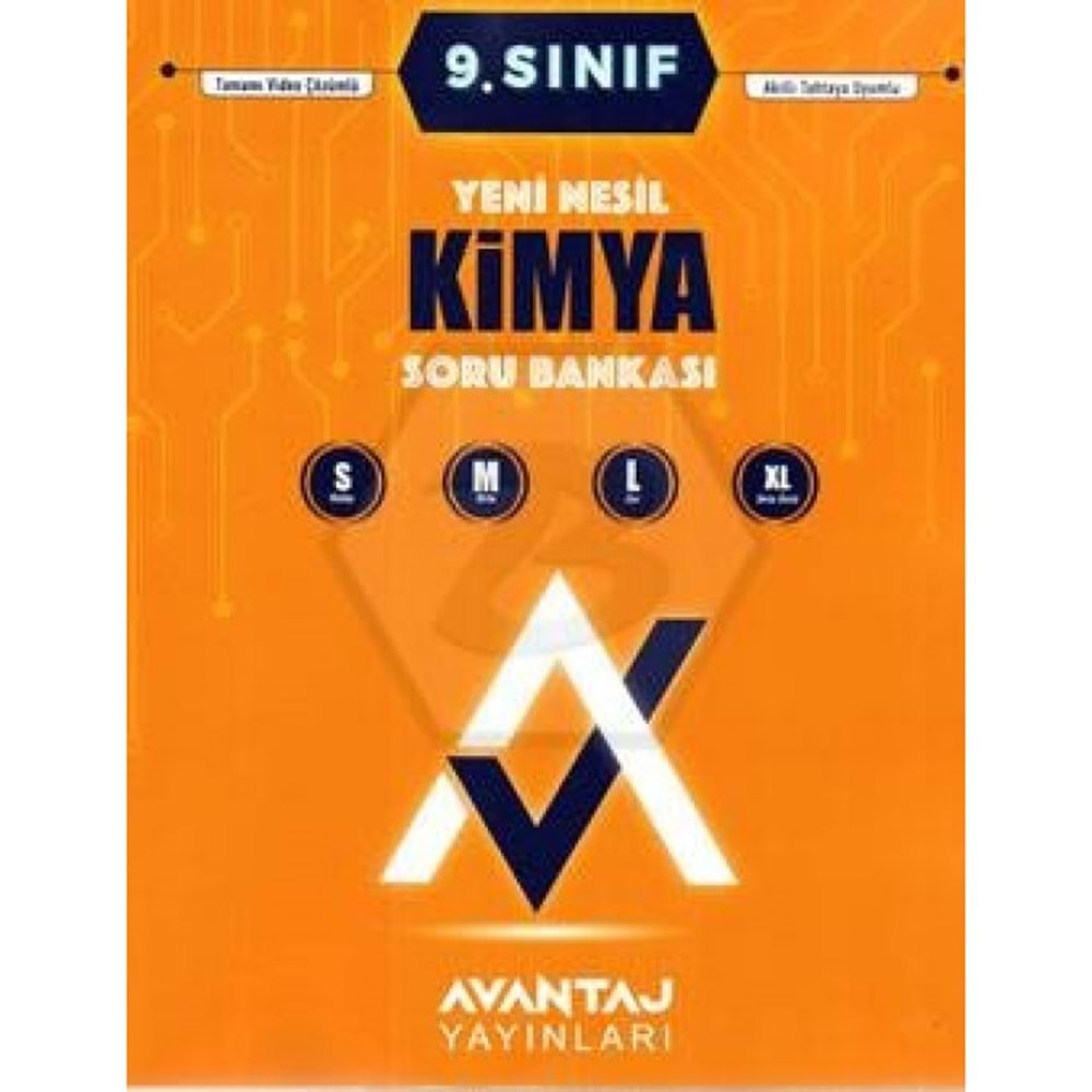 Avantaj 9. Sınıf Soru Bankası Kimya