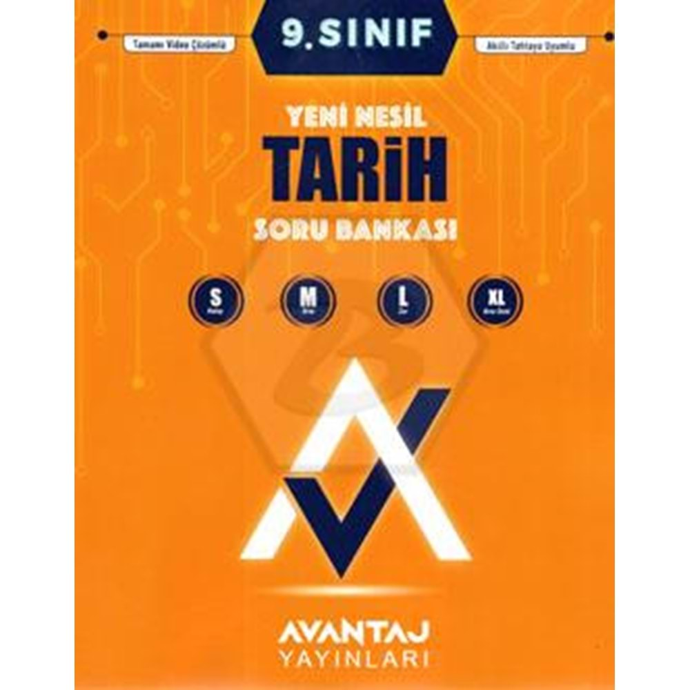 Avantaj 9. Sınıf Soru Bankası Tarih