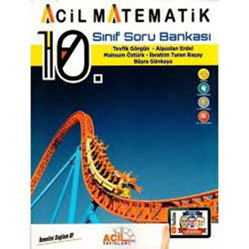 Acil 10. Sınıf Matematik Soru Bankası