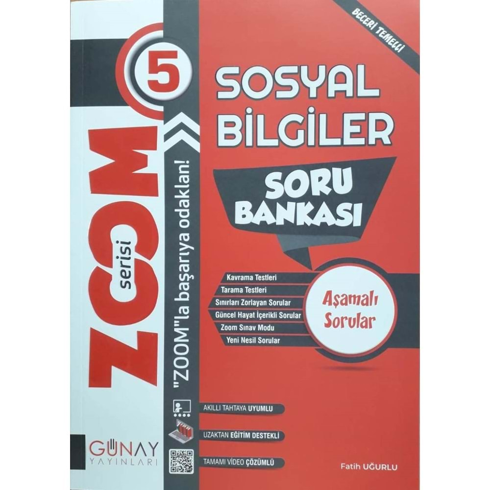 GÜNAY ZOOM SERİSİ 5. SINIF SOSYAL