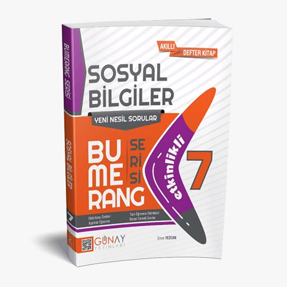 Günay Bumerang Serisi 7. Sınıf Sosyal Bilgiler Konu Anlatımlı Soru