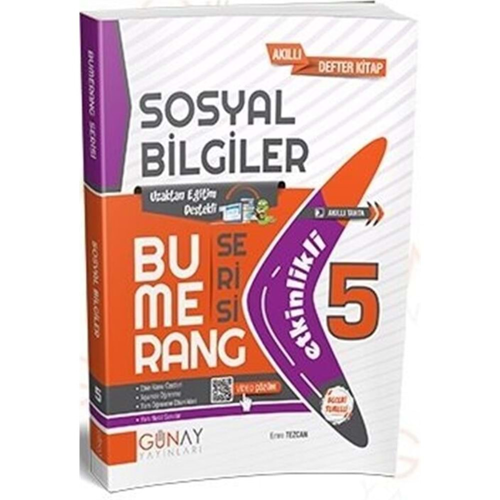 Bumerag 5. Sınıf Sosyal Bilgiler Konu Anlatımlı