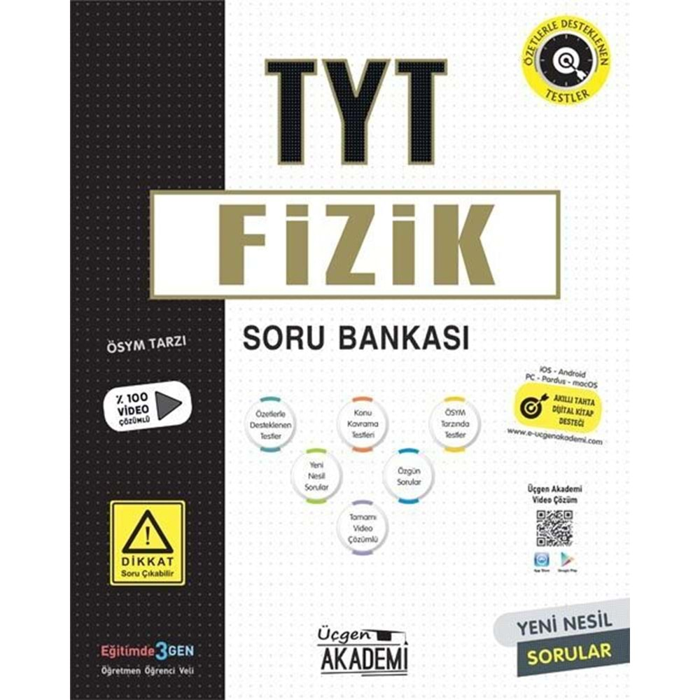 Üçgen Akademi Tyt Fizik Soru Bankası