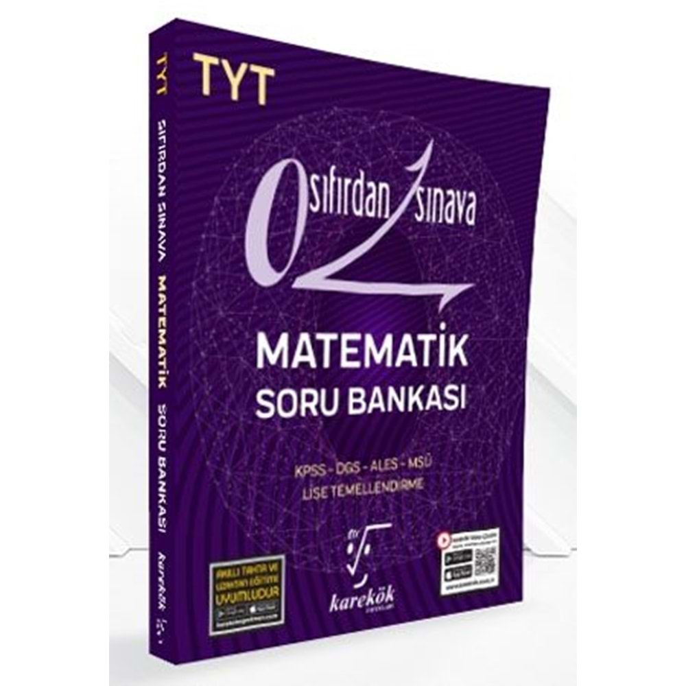 Karekök TYT Sıfırdan Sınava Matematik Soru Bankası