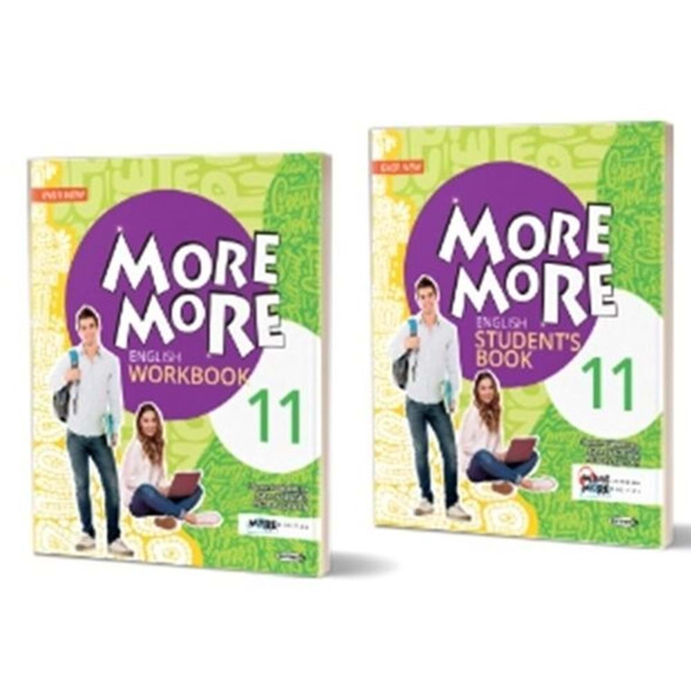 More And More 11. Sınıf İngilizce Student Book+Work Book