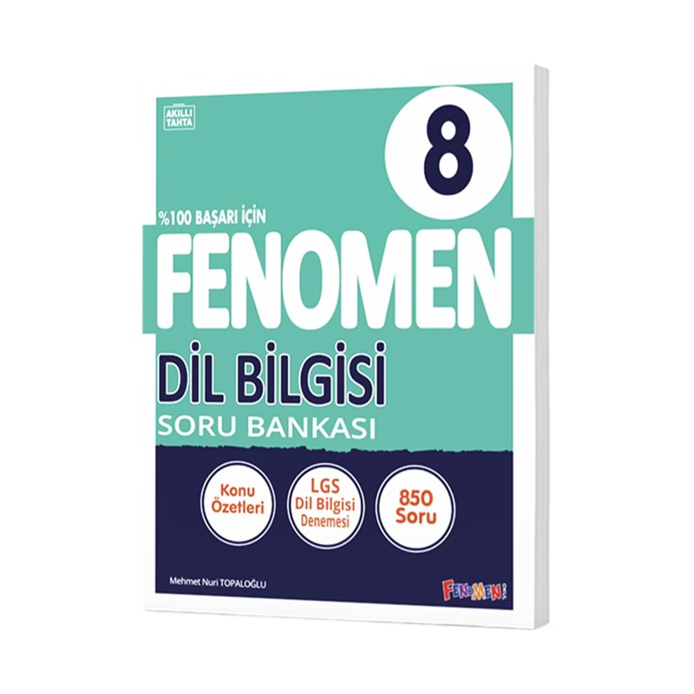 Fenomen 8. Sınıf Dil Bilgisif Soru Bakası