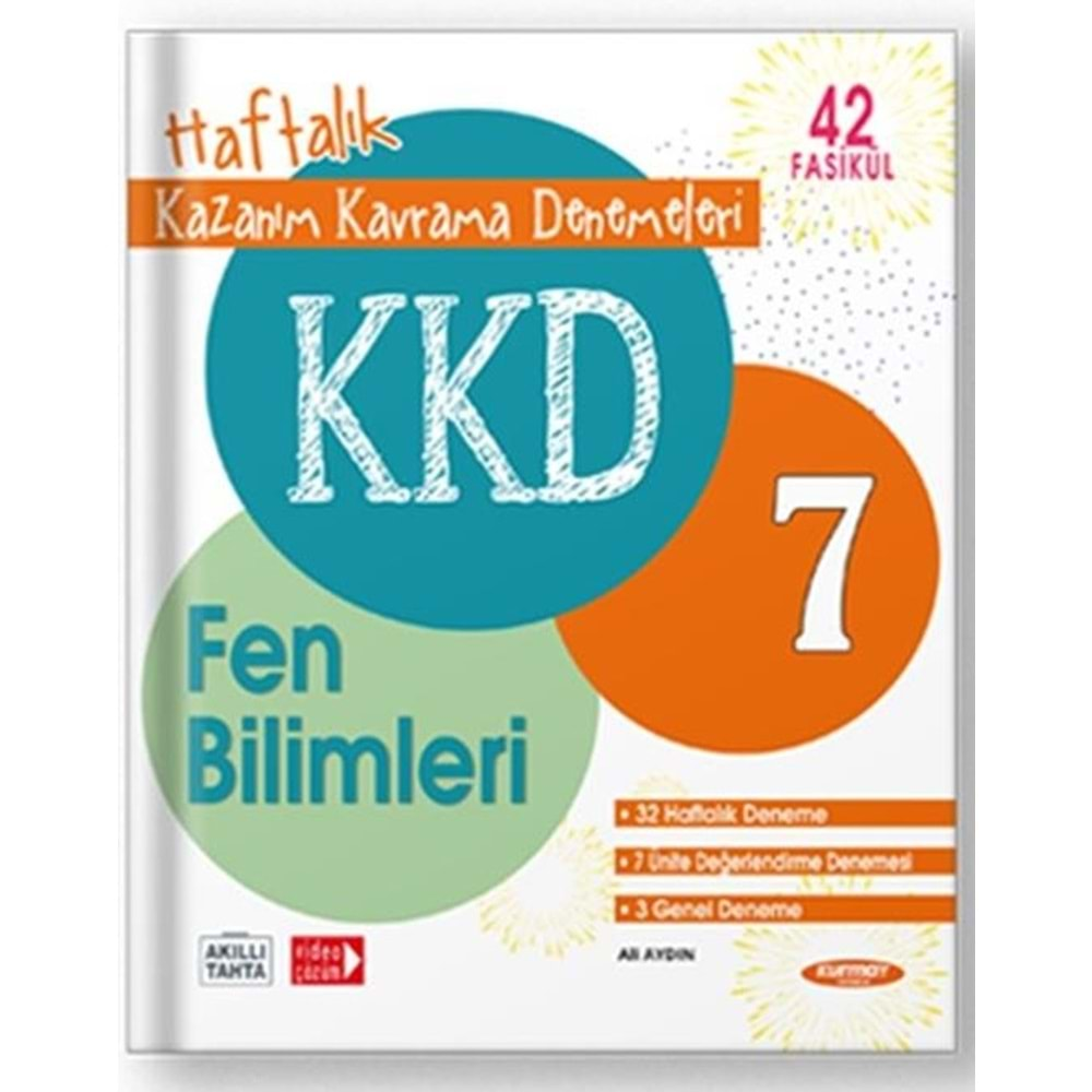 Kurmay 7. Sınıf Fen Bilimleri Kazanım Kavrama denemeleri