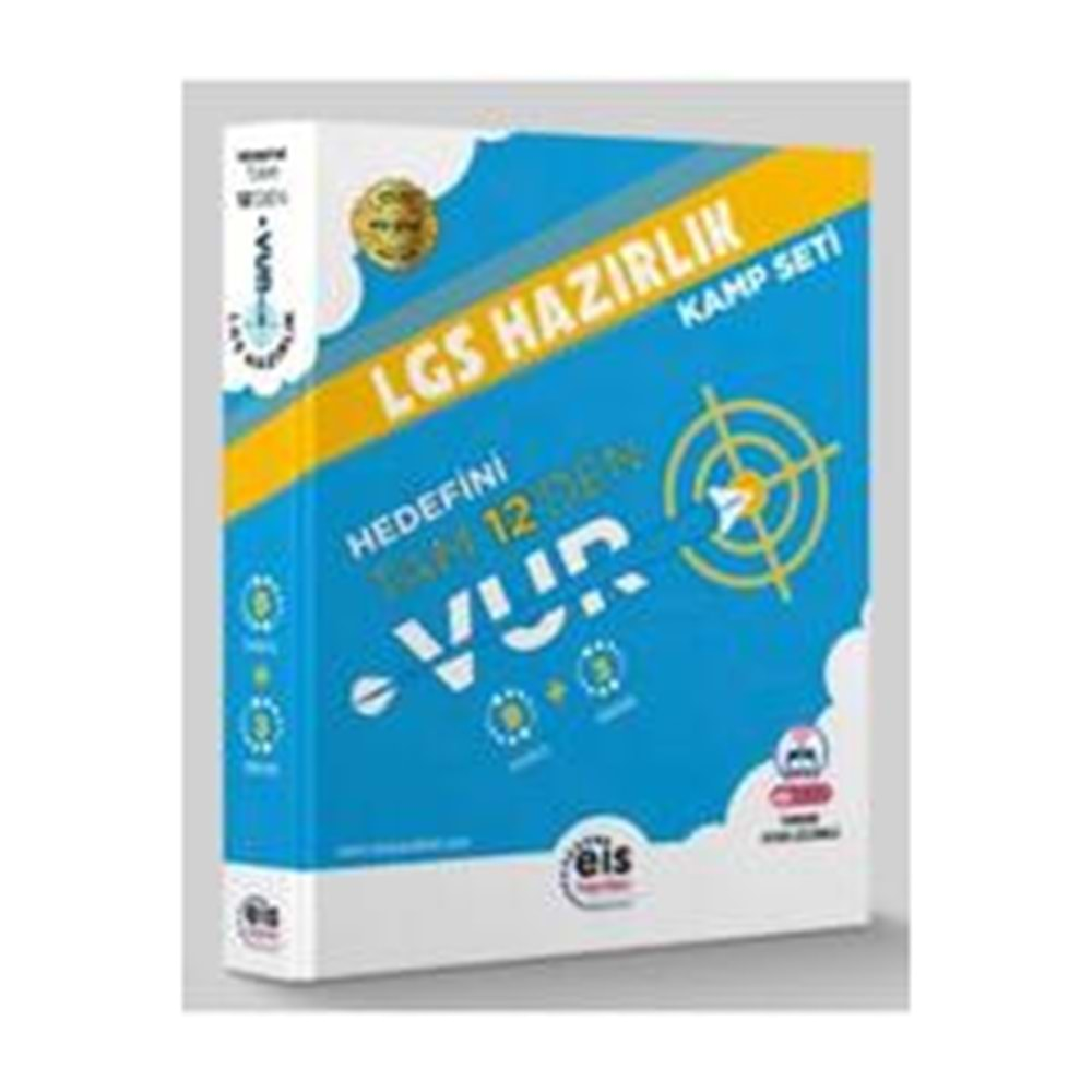 Eis Yayınları LGS Kamp 9 Fasikül + 3 Deneme Seti