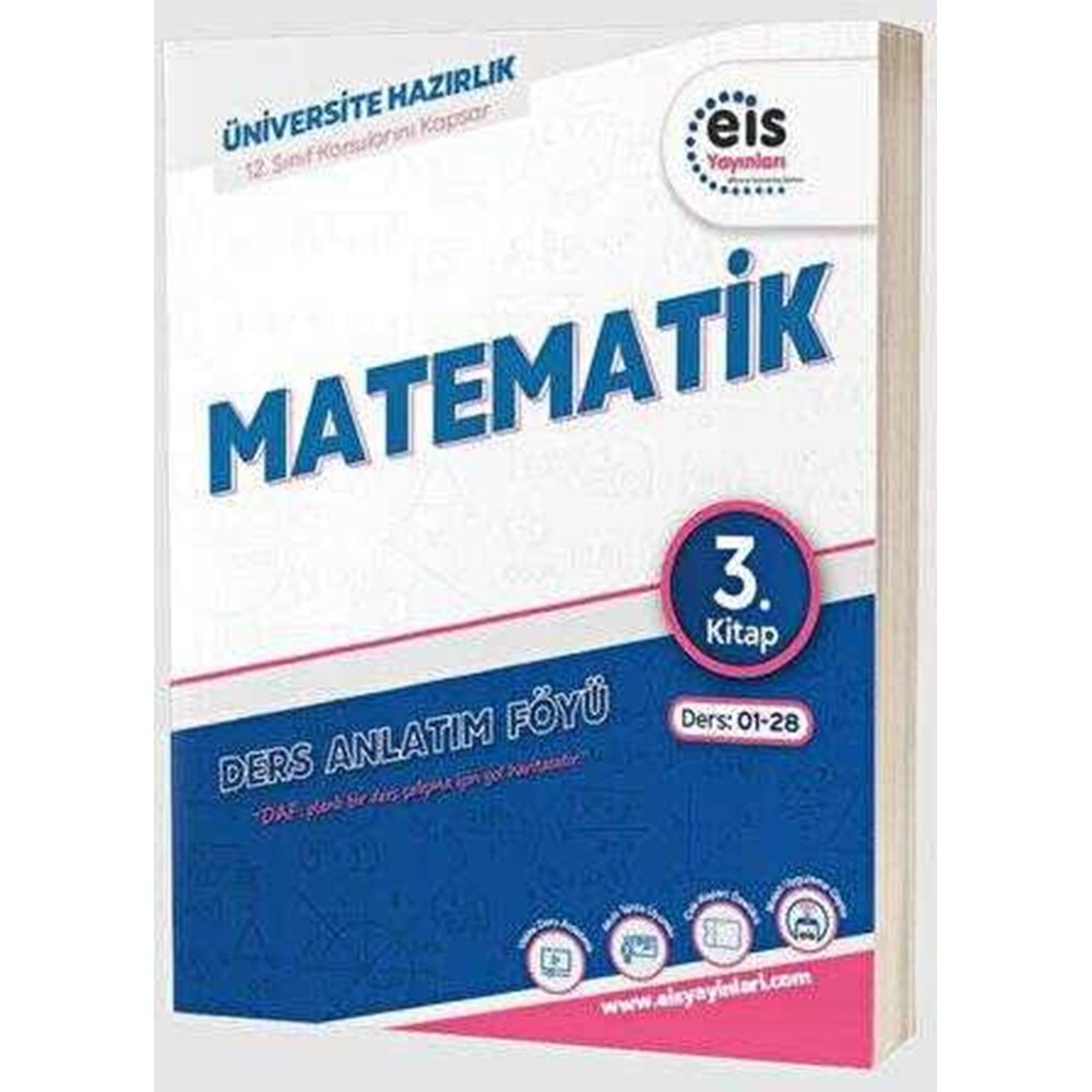 Eis Yayınları YKS - Mavi Set - DAF - Matematik - 2. Kitap