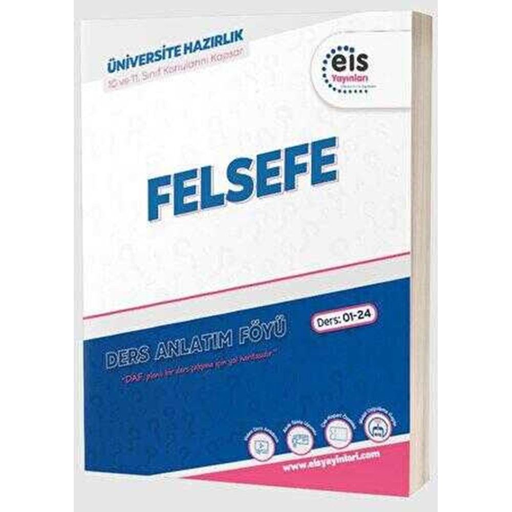 Eis Yayınları YKS - Mavi Set - DAF - Felsefe