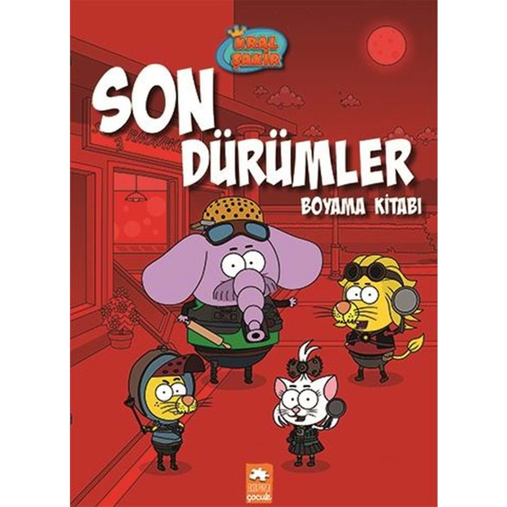 Kral Şakir Boyama Kitabı Son Dürümler