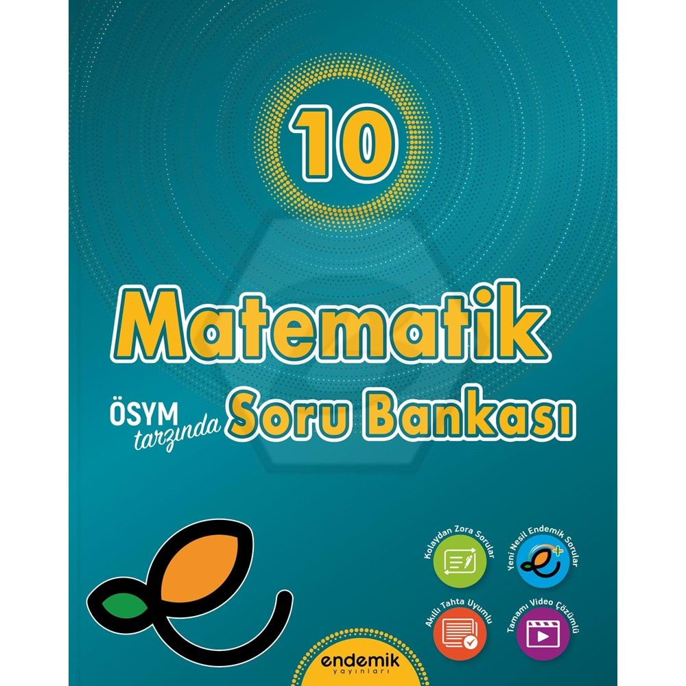 Endemik 10.Sınıf Matematik Soru Bankası - 2024