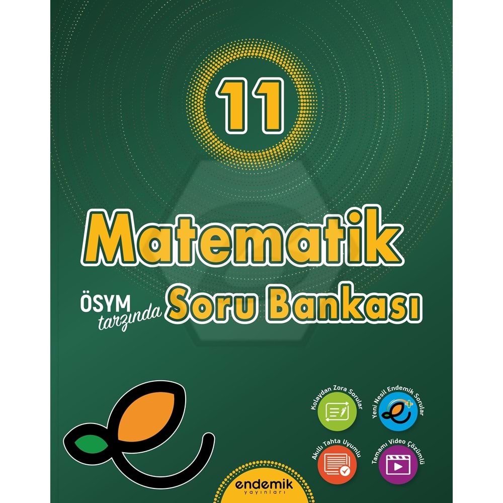 Endemik 11.Sınıf Matematik Soru Bankası - 2024