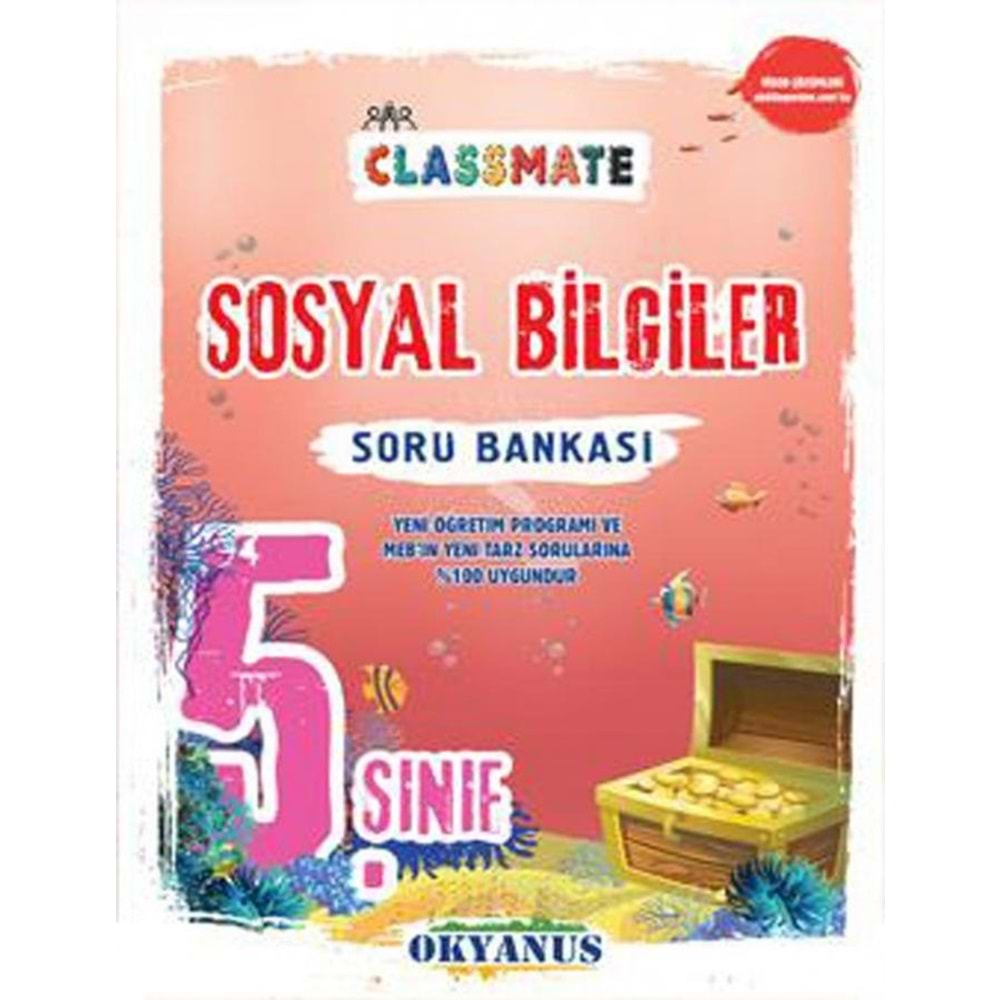 Okyanus Classmate 5. Sınıf Sosyal Bilgiler Soru Bankası