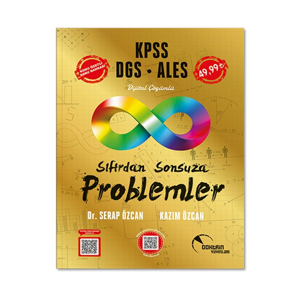 Doktrin KPSS Dgs Ales Sıfırdan Sonsuza Problemler