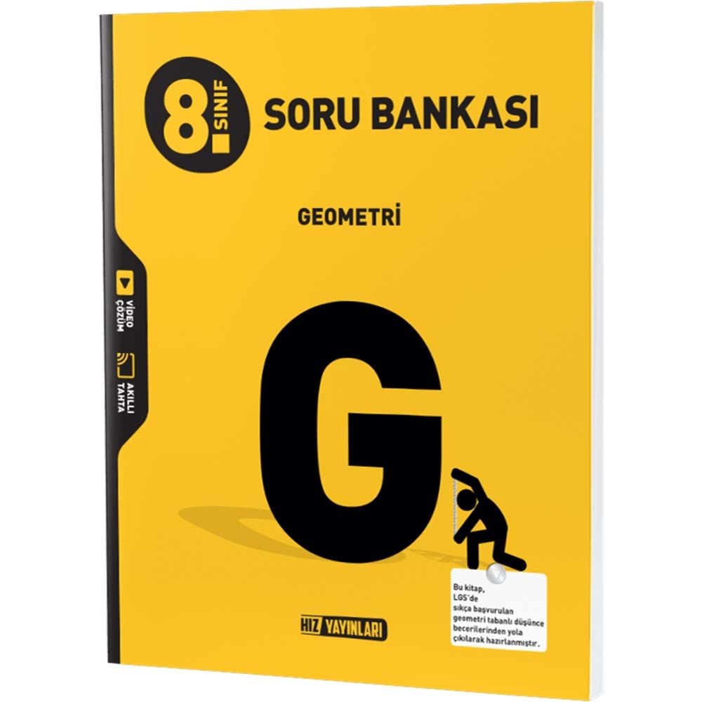 Hız 8. Sınıf LGS Geometri Soru Bankası