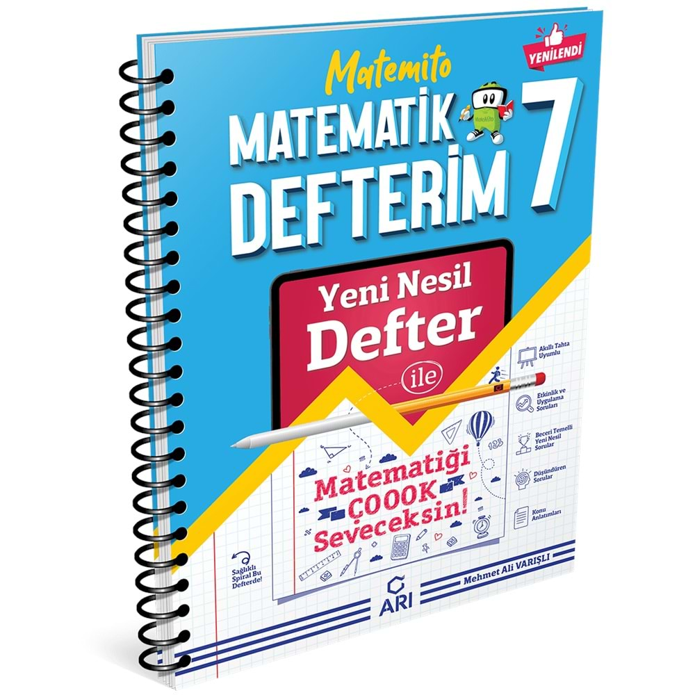 Arı 7. Sınıf Matematik Akıllı Defter