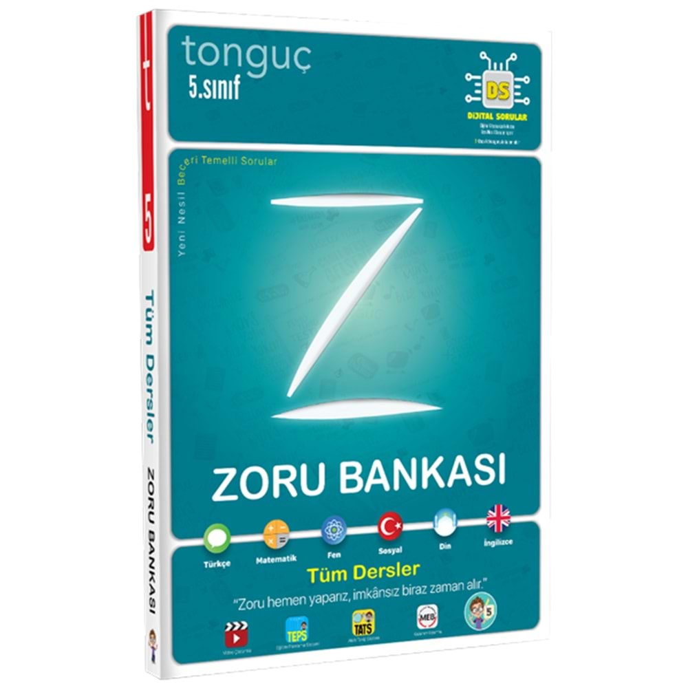 Tonguç 5. Sınıf Tüm Dersler Zoru Bankası