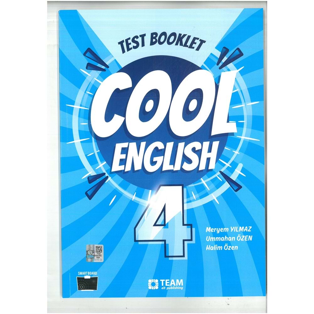 Cool English 4 Test Booklet 2022 Model