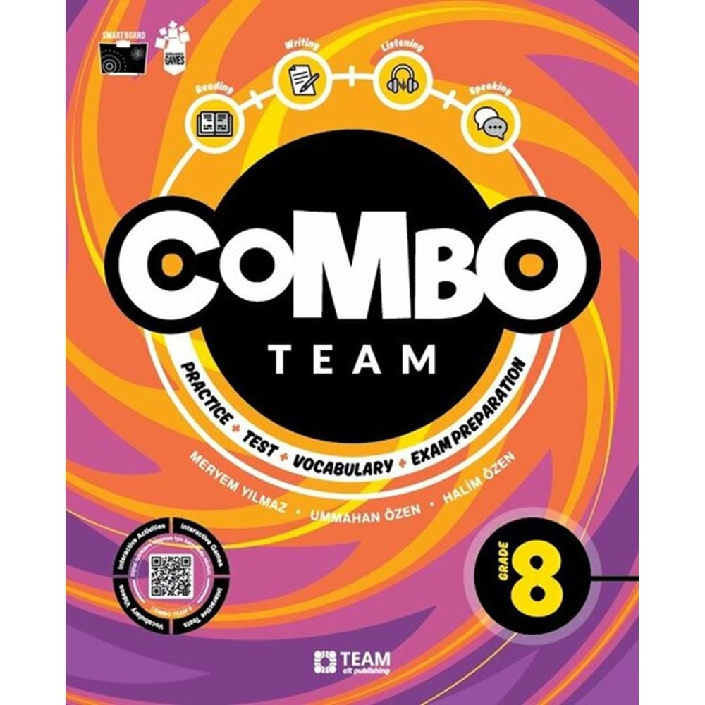 8.SINIF COMBO TEAM (PRACTICE + TEST + VOCABULARY + EXAM PREPARATION)