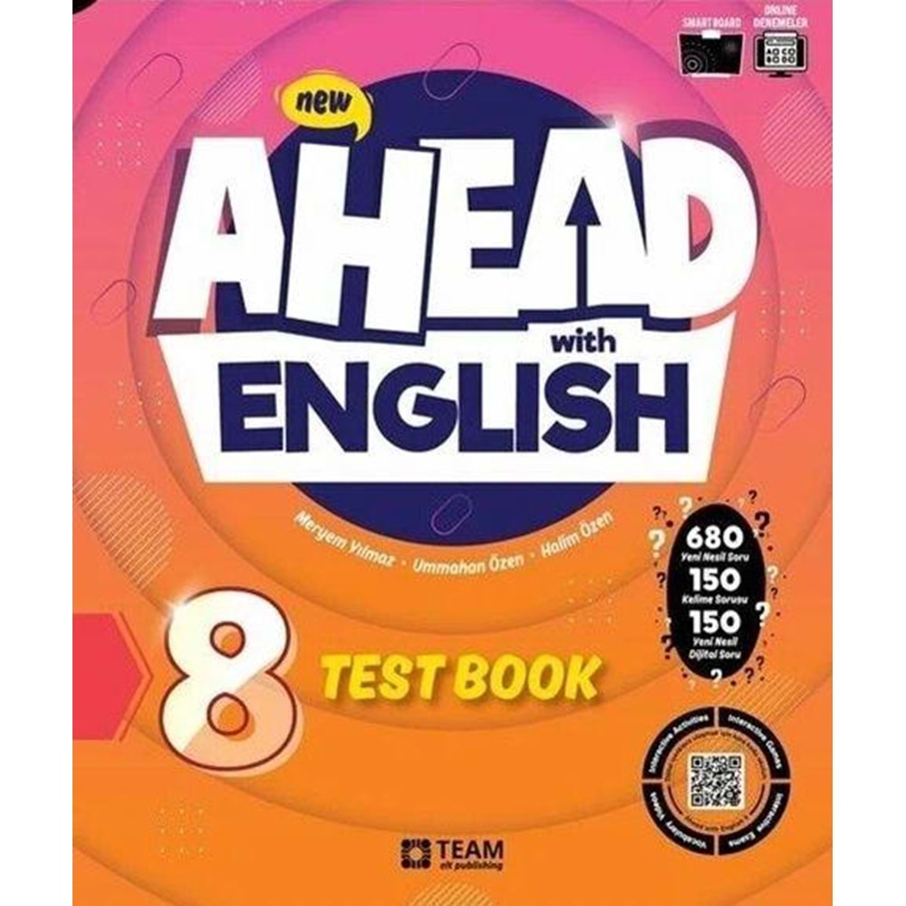 Team Elt Publishing 8. Sınıf Ahead With English Test Book