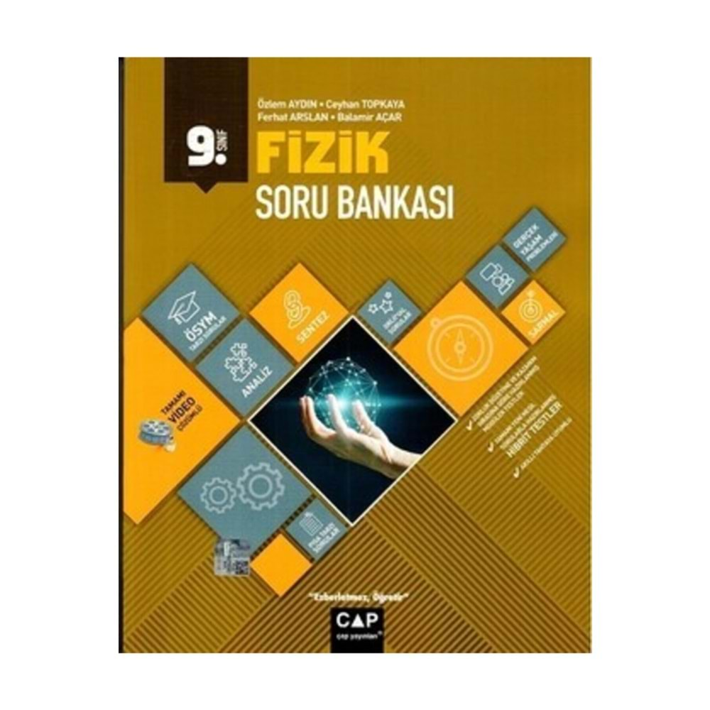 Çap 9. Sınıf Soru Bankası Fizik 2022