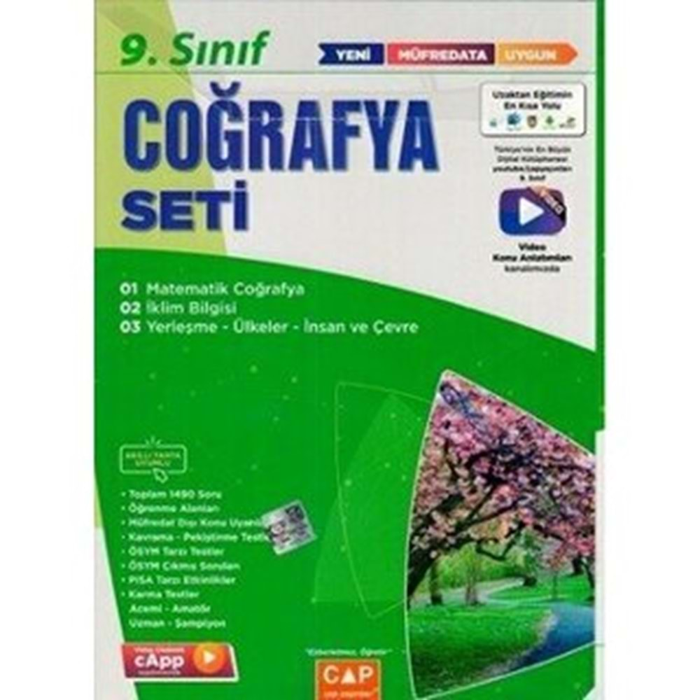 Çap 9. Sınıf Coğrafya Faikül Seti