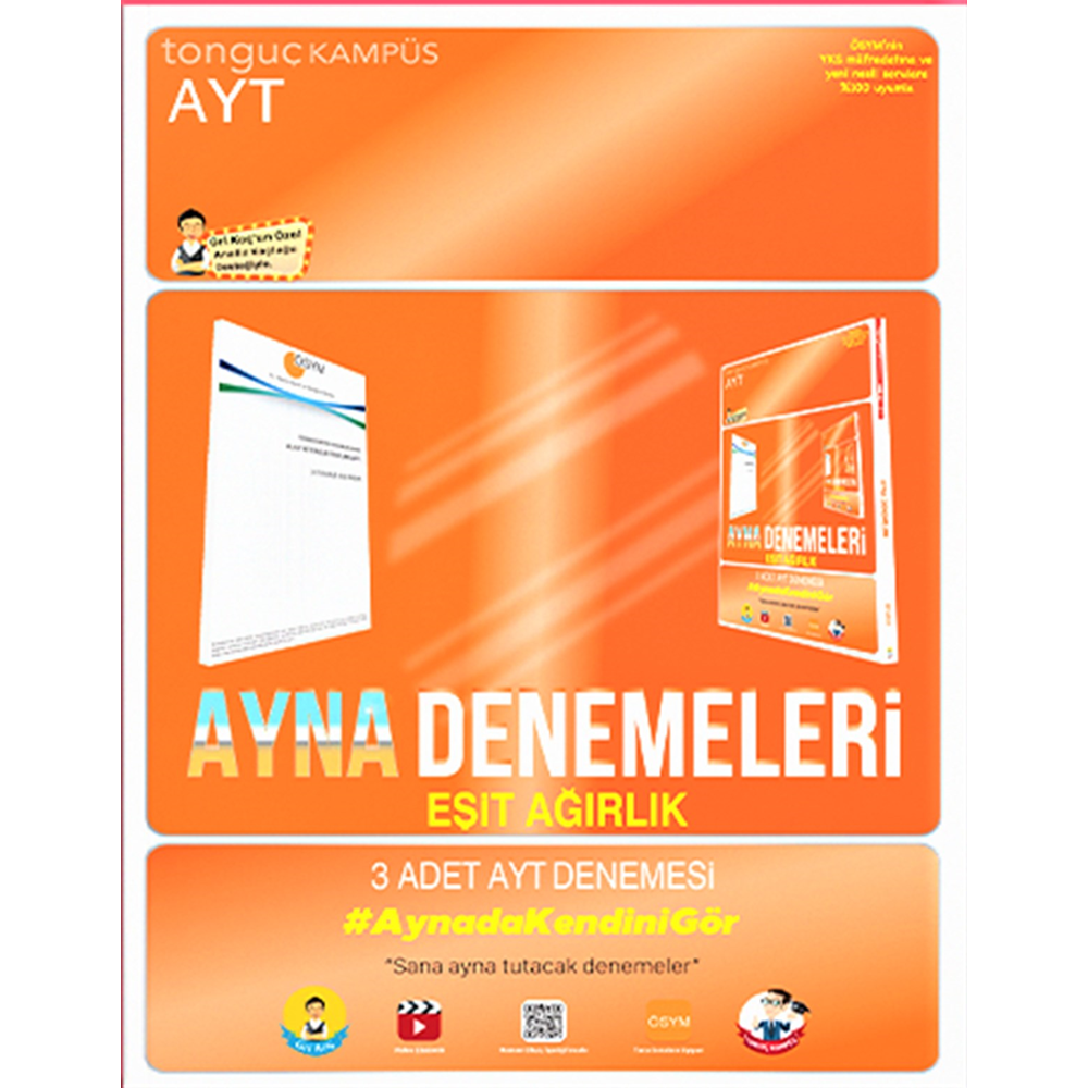AYT Ayna Denemeleri-Eşit Ağırlık