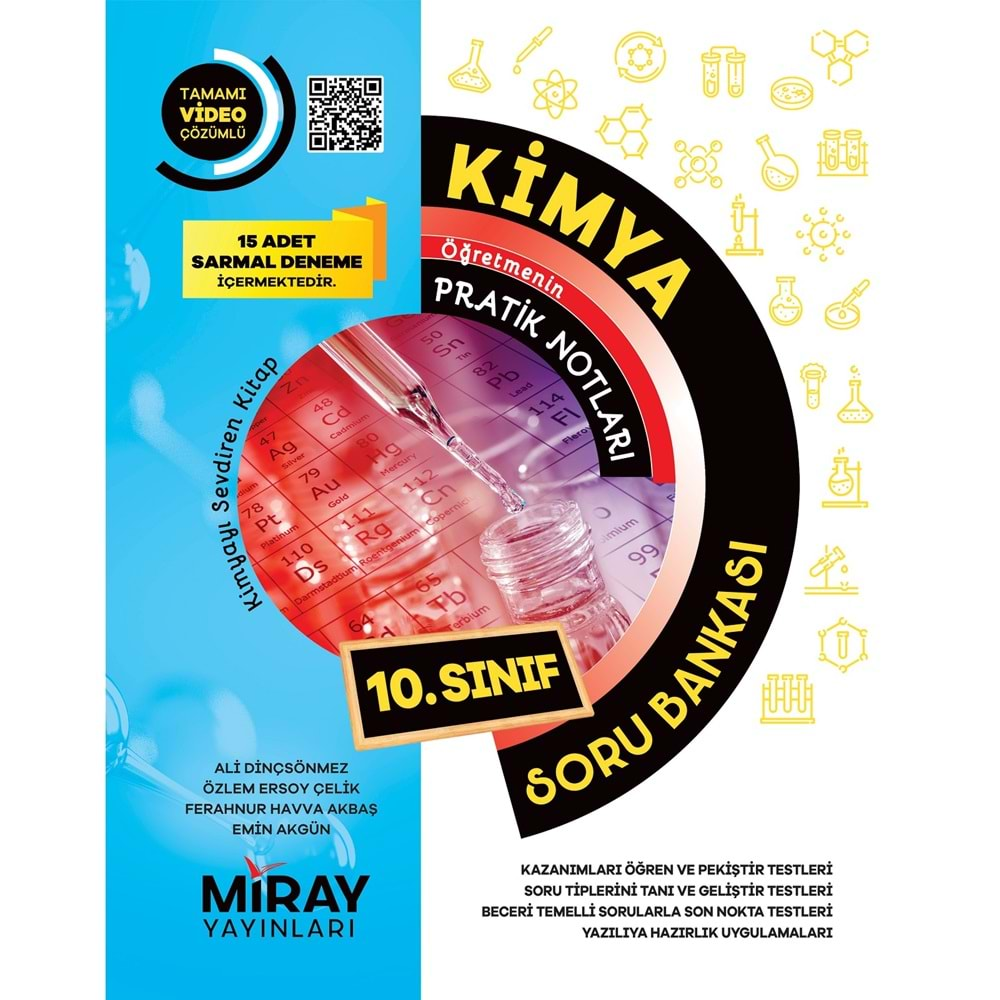 Miray 10. Sınıf Kimya Soru Bankası