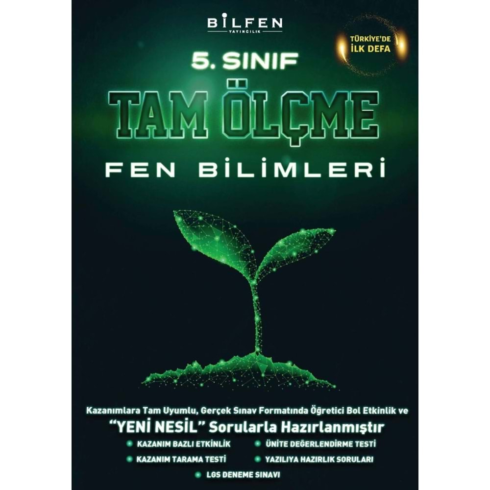 Bilfen Tam Ölçme 5. Sınıf Fen Bilimleri Etkinlikli Soru Bankası