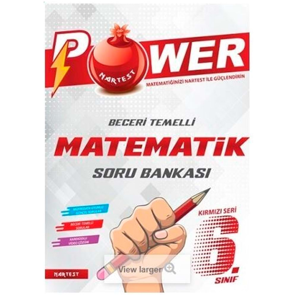 NarTest Power-Up 6. Sınıf Matematik Soru bankası