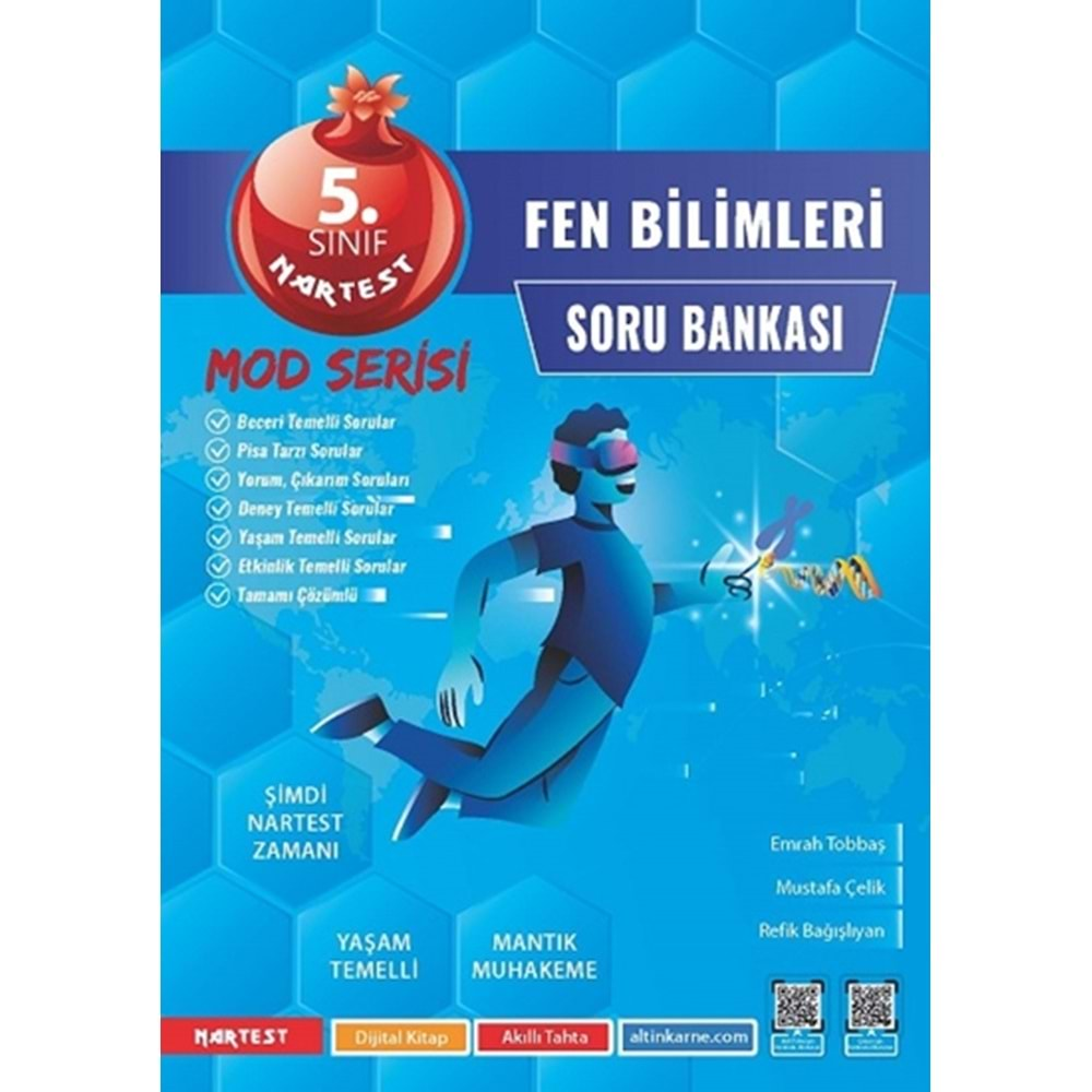 Nartest 5. Sınıf Mod Serisi Fen Bilimleri Soru Bankası