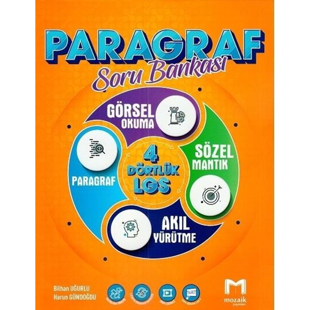 Mozaik 8. Sınıf LGS Paragraf Soru Bankası