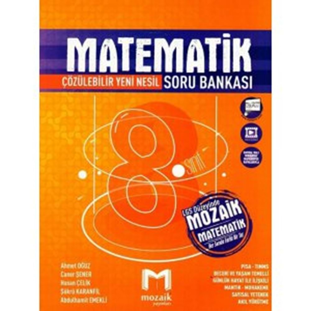 Mozaik 8. Sınıf LGS Matematik Soru Bankası