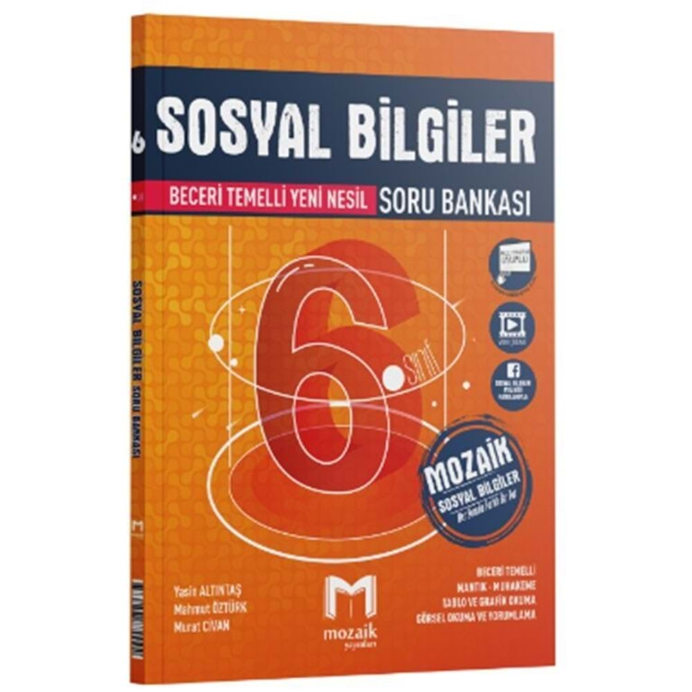 Mozaik Yayınları 6. Sınıf Sosyal Bilgiler Soru Bankası