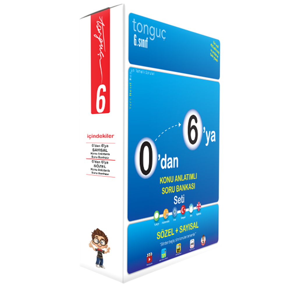 0'dan 6'ya Konu Anlatımlı Soru Bankası Seti