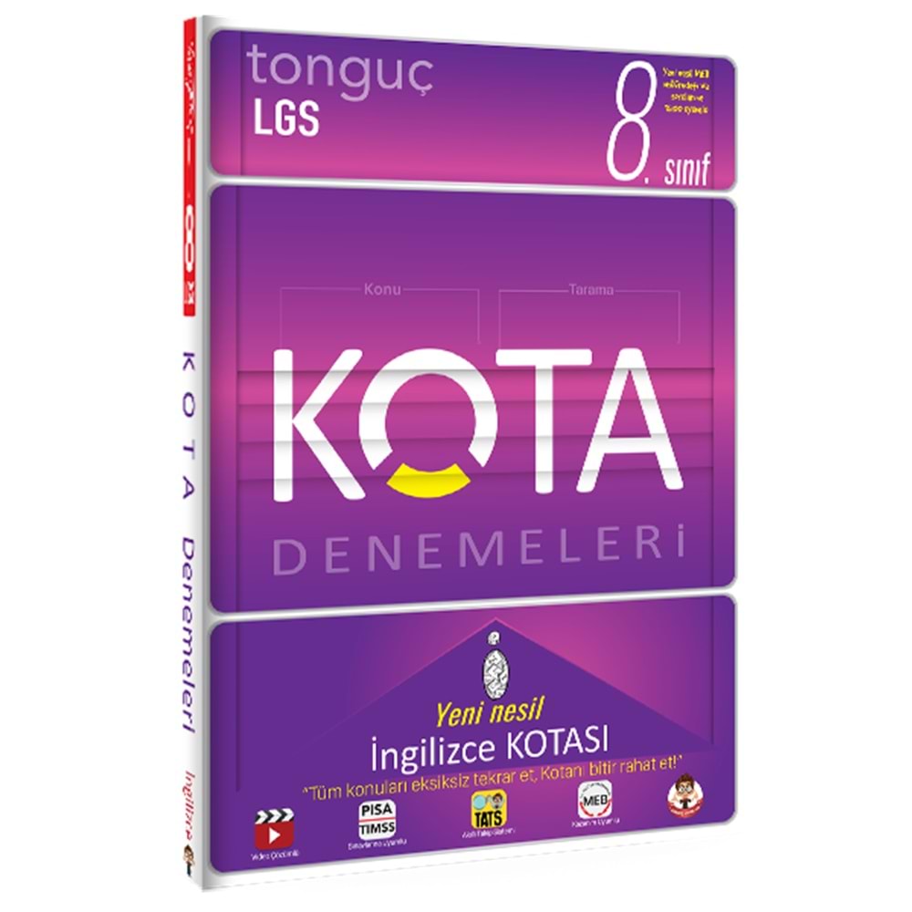 KOTA Konu Taramaları İngilizce Kotası