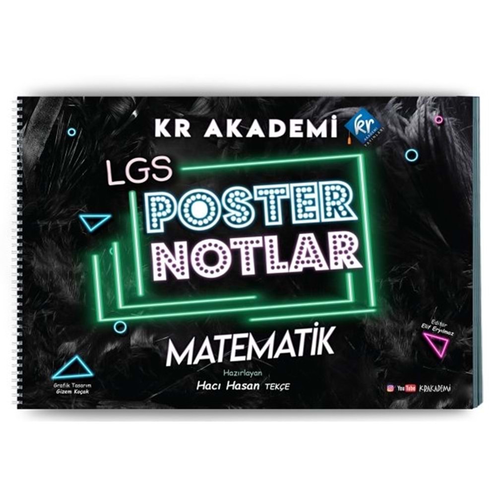 LGS 8. Sınıf Matematik Poster Notları