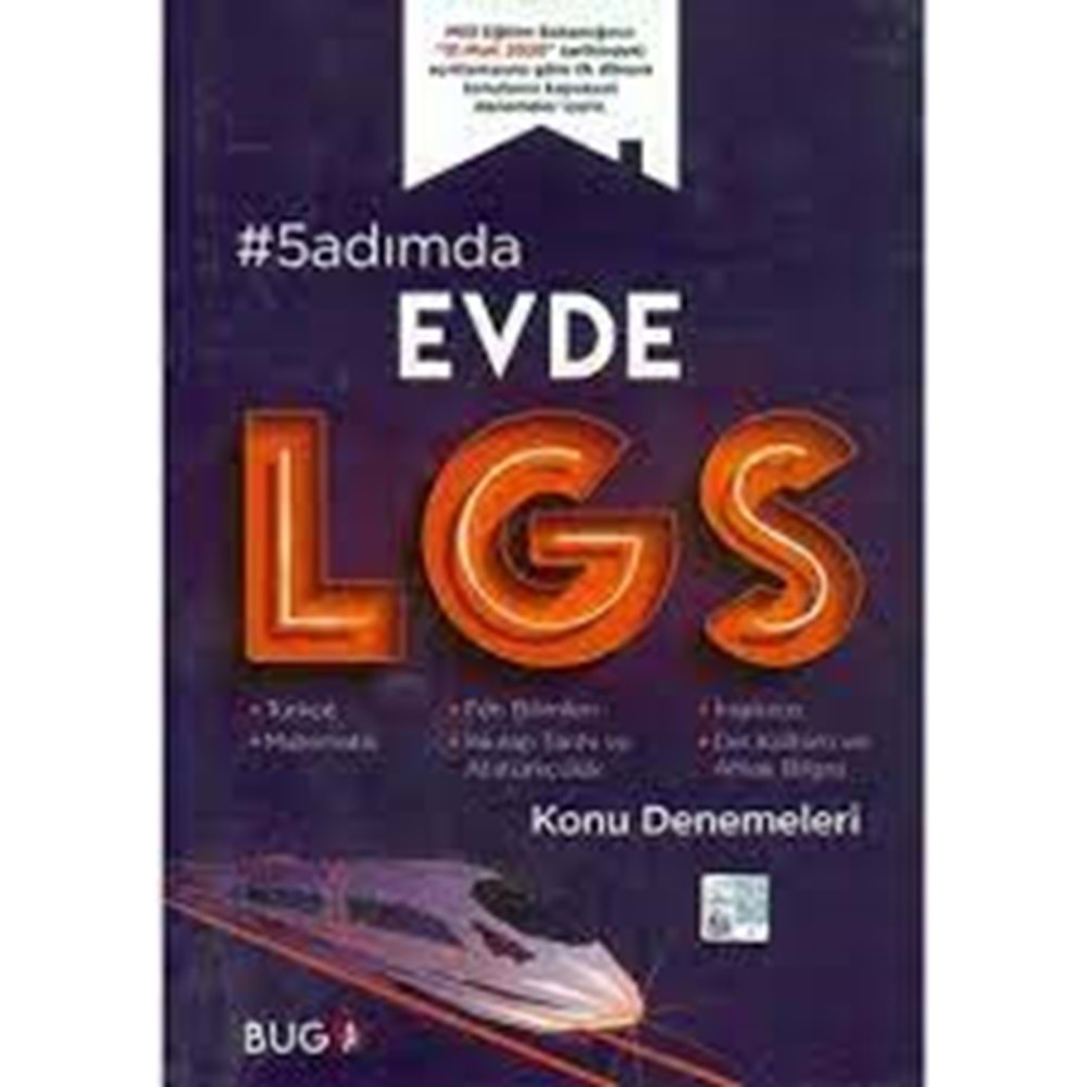 BUGA 5 ADIMDA EVDE LGS KONU DENEMELERİ