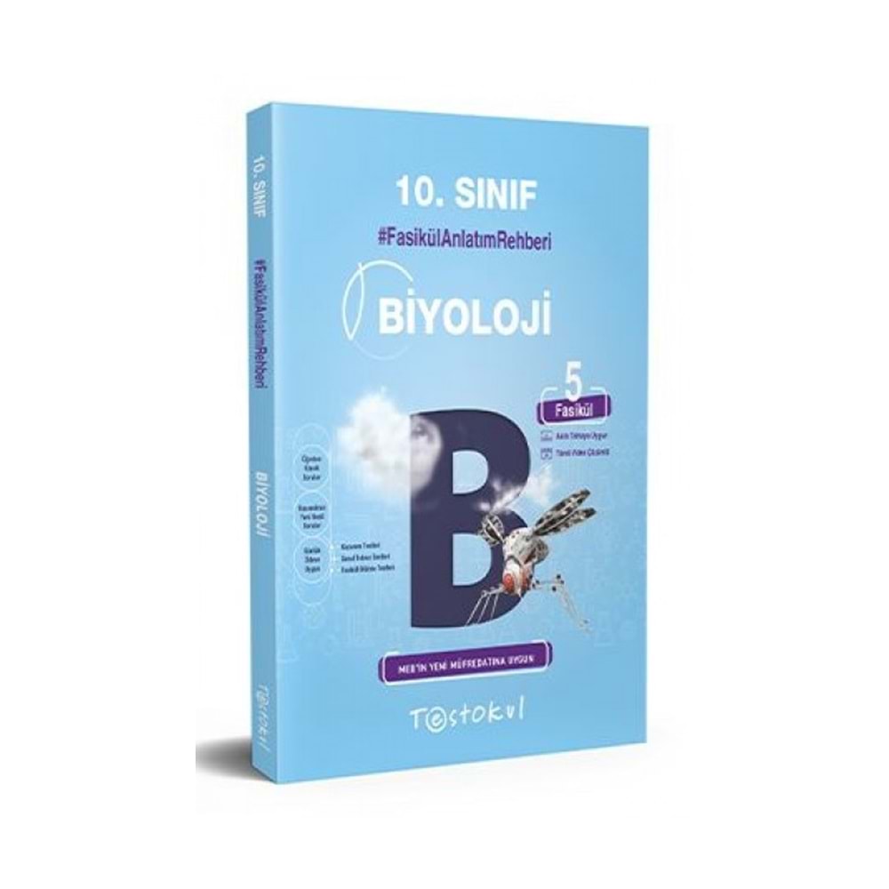 Testokul10.Snf. Fasikül Anlatım Rehberi / Biyoloji (5 Fasikül)