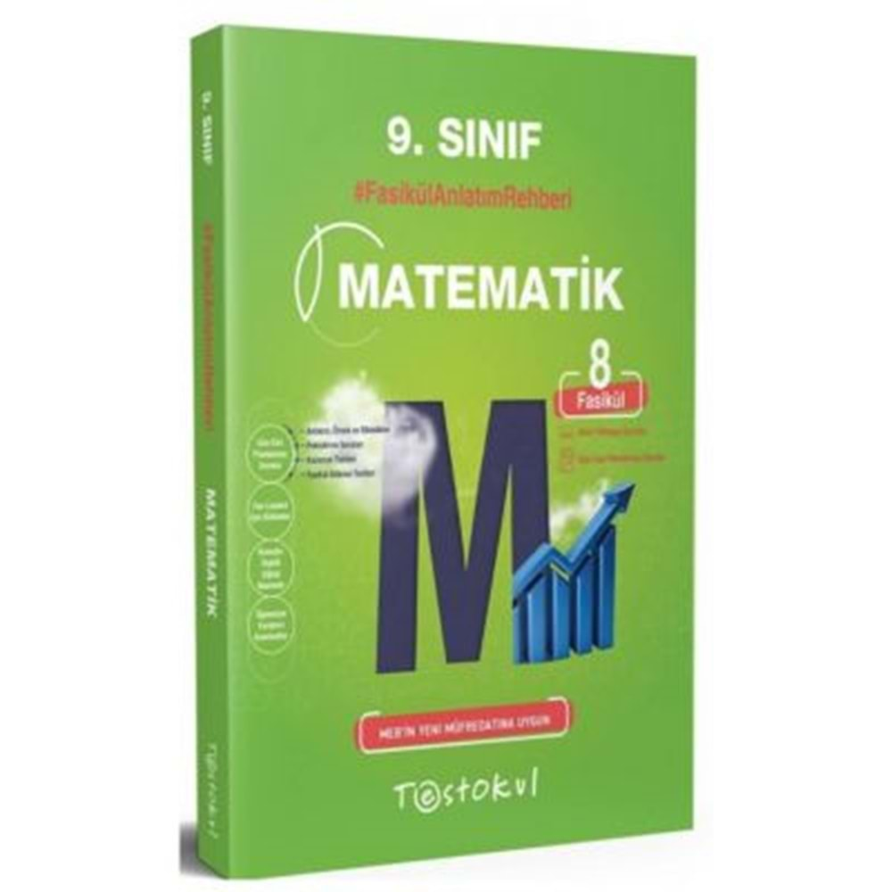 Testokul9.Snf. Fasikül Anlatım Rehberi / Matematik (8 Fasikül)