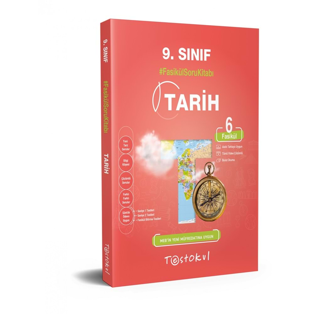 Testokul9.Snf. Fasikül Soru Kitabı / Tarih (6 Fasikül)