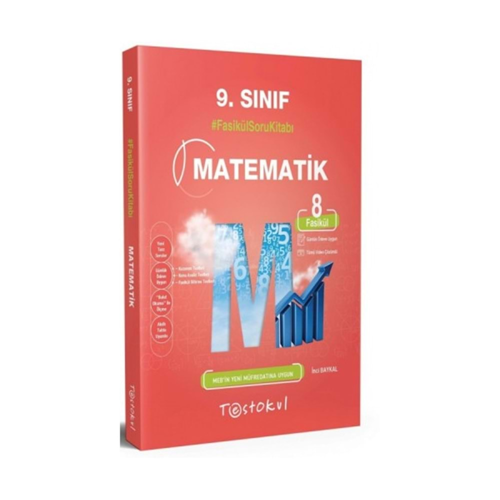 Testokul9.Snf. Fasikül Soru Kitabı / Matematik (8 Fasikül)