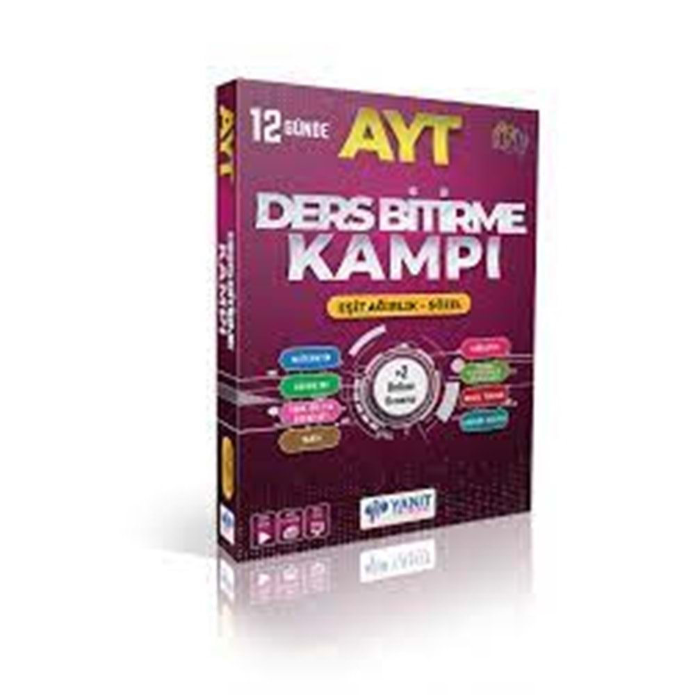 YANIT AYT DERS BİTİRME KAMPI EŞİT AĞILIK SÖZEL