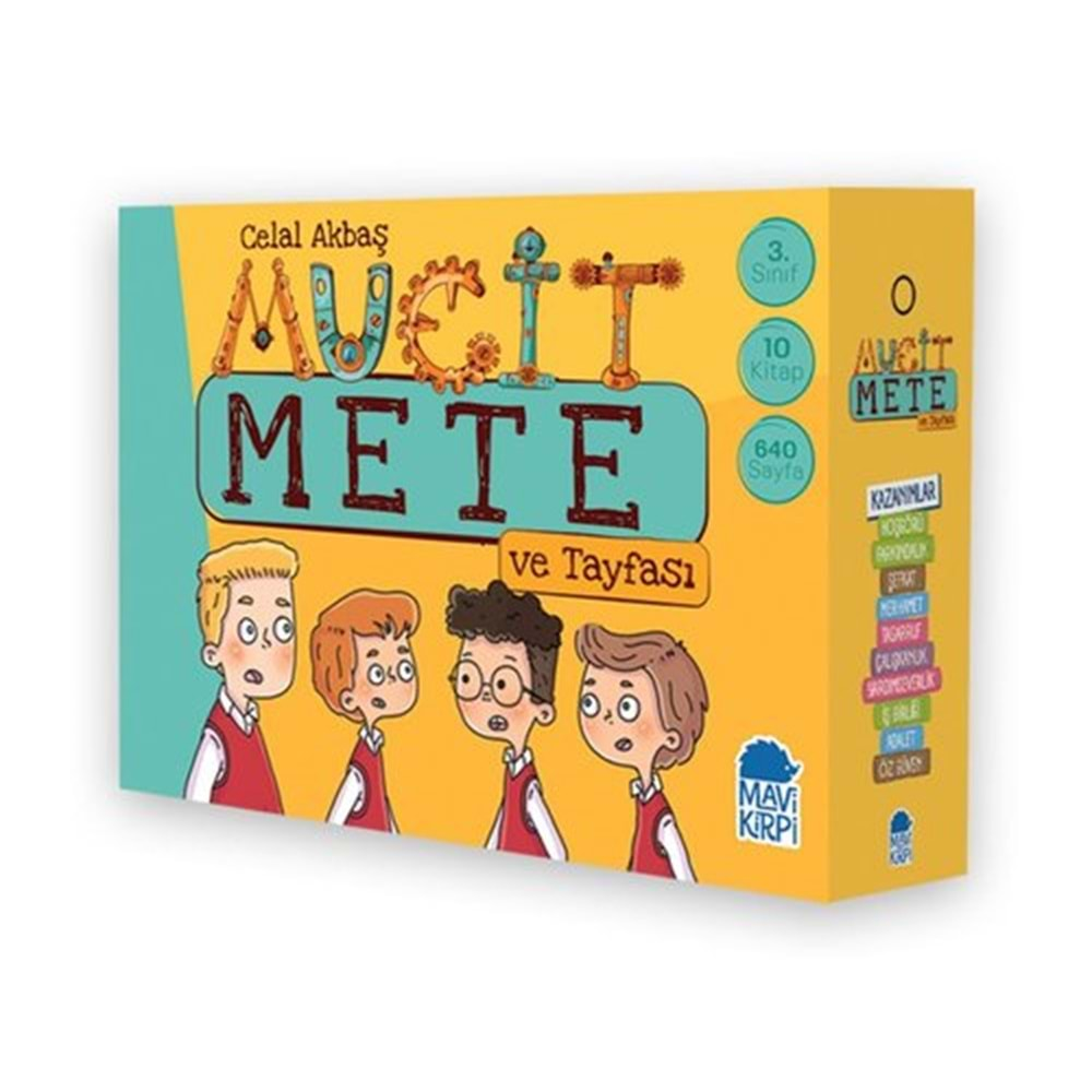 Mucit Mete Ve Tayfası - 3. Sınıf Hikaye Seti (10 Kitap)