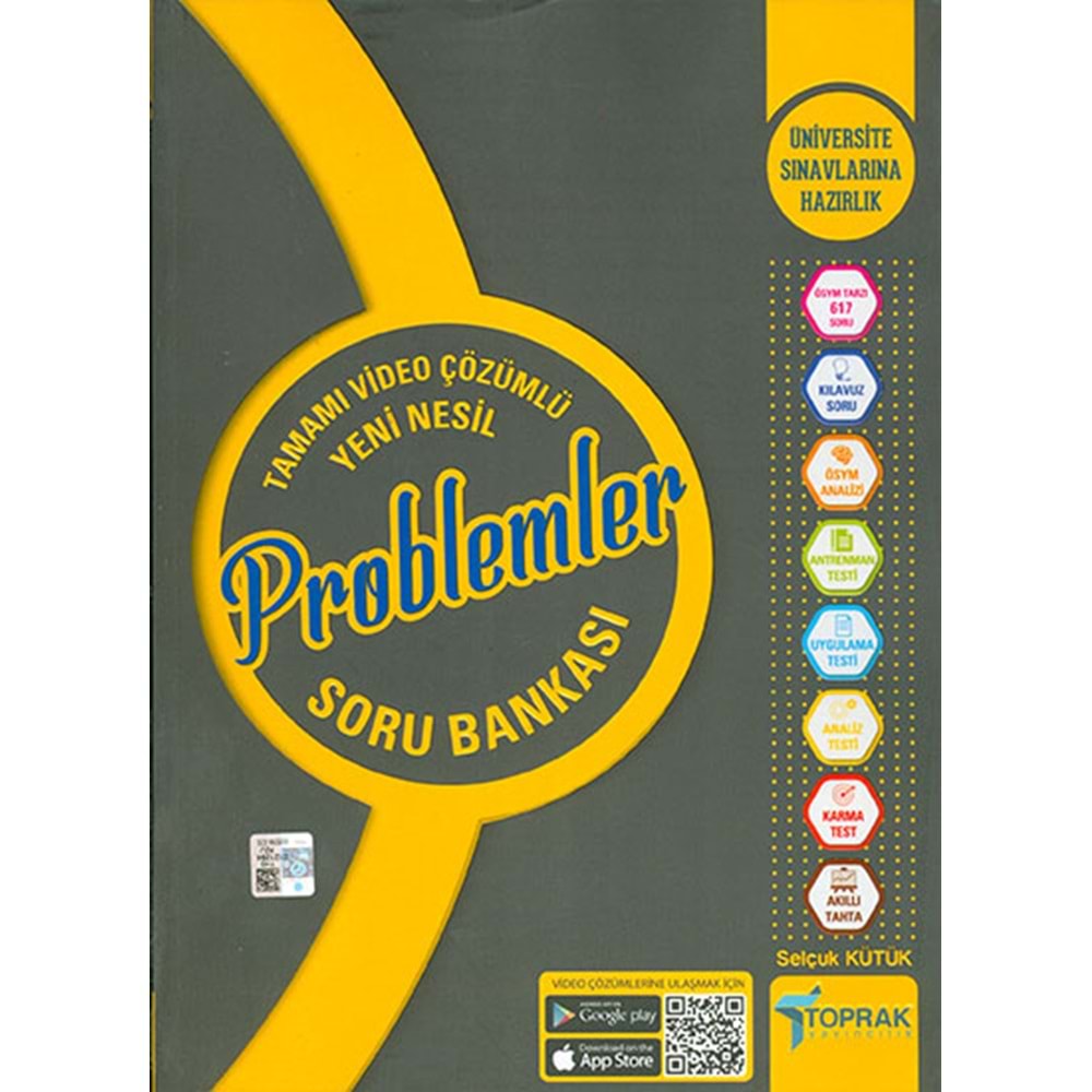 Toprak TYT Paroblemler Soru bankası