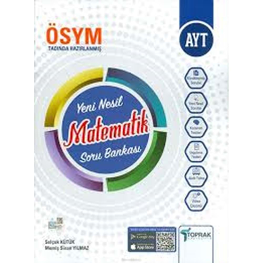 Toprak AYT Matematik Soru bankası