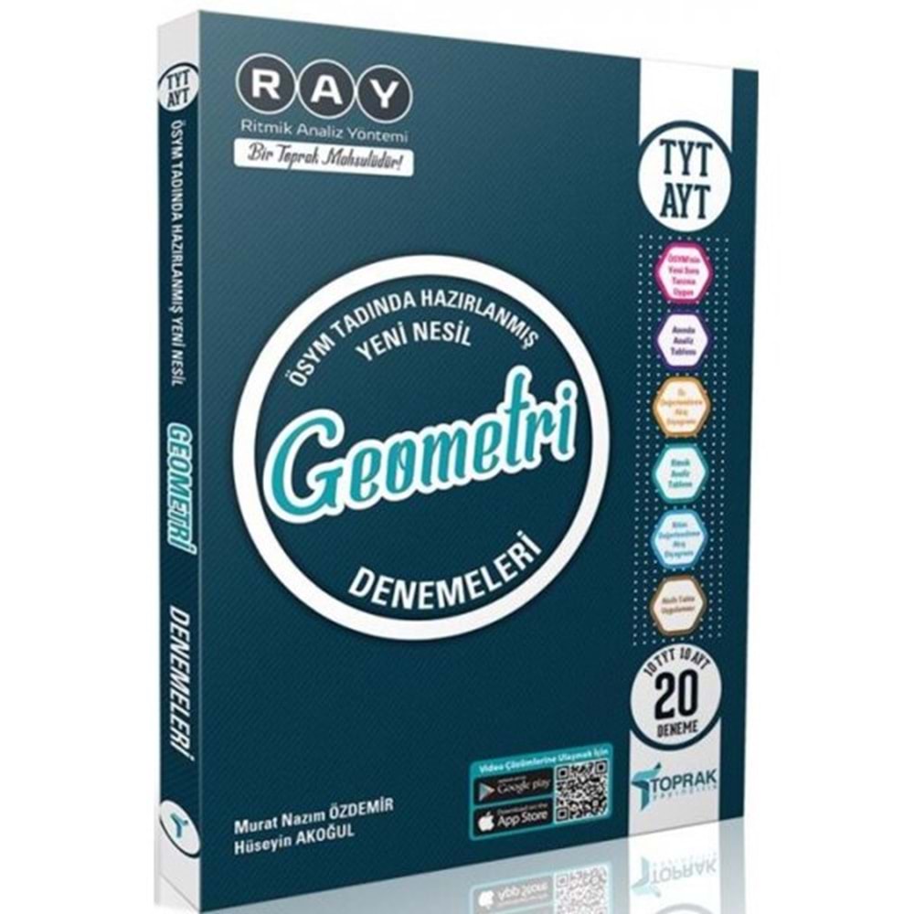 Toprak TYT AYT Ritmik Analiz Yöntemi Geometri 20 Deneme